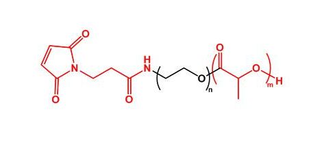 聚乳酸聚乙二醇马来酰亚胺 PLA-PEG-MAL