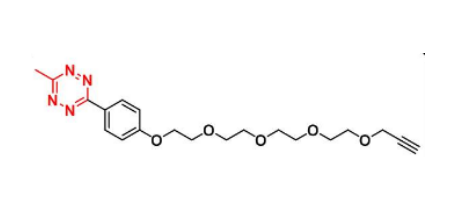 Methyltetrazine-PEG4-Alkyne 甲基四嗪-四乙二醇-炔基
