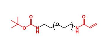 叔丁氧羰基聚乙二醇丙烯酰胺 BOC-NH-PEG-ACA