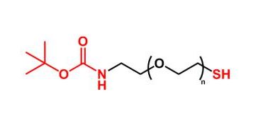 叔丁氧羰基聚乙二醇巯基 BOC-NH-PEG-SH