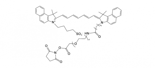 ICG-PEG-NHS 吲哚菁绿-聚乙二醇-活性酯