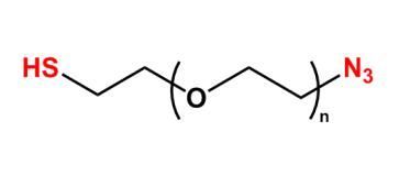 叠氮聚乙二醇巯基，N3-PEG-SH