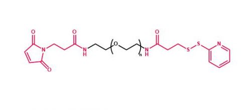 马来酰亚胺聚乙二醇巯基吡啶 MAL-PEG-OPSS