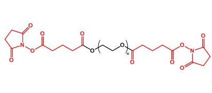 二琥珀酰亚胺戊二酸酯聚乙二醇 SG-PEG-SG