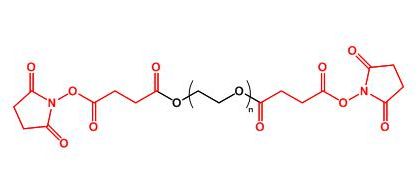 二琥珀酰亚胺丁二酸酯聚乙二醇 SS-PEG-SS