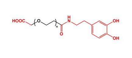 羧基聚乙二醇多巴胺 COOH-PEG-Dopamine