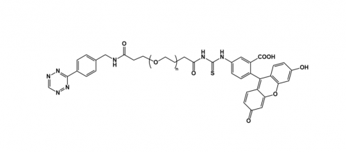 Tetrazine-PEG-FITC 四嗪聚乙二醇荧光素