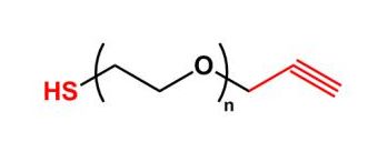 炔基聚乙二醇巯基 Alkyne-PEG-SH