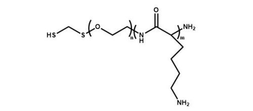 巯基聚乙二醇聚赖氨酸 HS-PEG-PLL