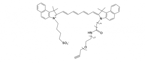 ICG-PEG-alkyne 吲哚菁绿-聚乙二醇-炔基