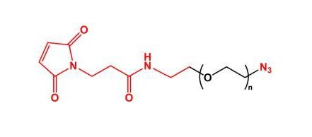马来酰亚胺聚乙二醇叠氮 MAL-PEG-N3