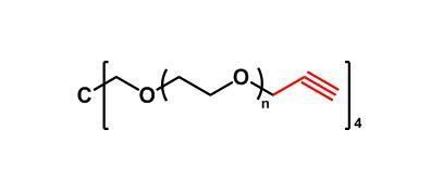四臂聚乙二醇丙炔 4ARM-PEG-Alkyne