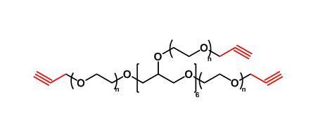 八臂聚乙二醇丙炔 8ARM-PEG-Alkyne