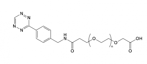 Tetrazine-PEG-COOH 四嗪-聚乙二醇-羧基