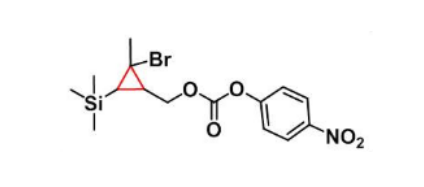 2-溴-2-甲基-3-(三甲基硅)-环丙烷甲醇对硝基苯酯