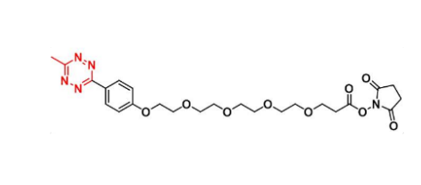 Methyltetrazine-PEG4-NHS ester 甲基四嗪-四乙二醇-活性酯