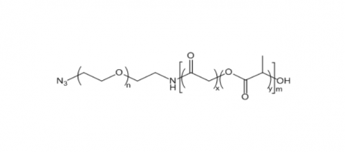 聚乳酸羟基乙酸共聚物聚乙二醇叠氮 PLGA-PEG-N3