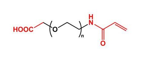 羧基聚乙二醇丙烯酰胺 COOH-PEG-ACA