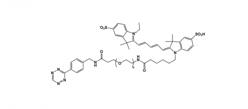 Tetrazine-PEG-Cy5 四嗪聚乙二醇Cy5
