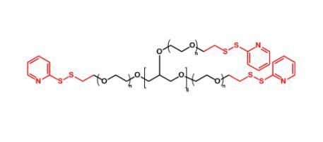 八臂聚乙二醇巯基吡啶 8ARM-PEG-OPSS