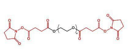 二琥珀酰亚胺丁二酸酯聚乙二醇 SS-PEG-SS