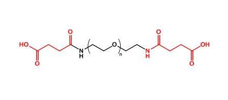 二丁二酰胺酸基聚乙二醇 SAA-PEG-SAA