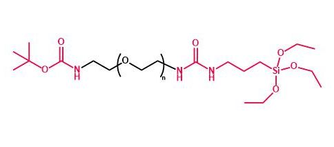 叔丁氧羰基聚乙二醇硅 Boc-NH-PEG-Silane