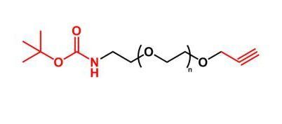 叔丁氧酰胺聚乙二醇炔基 tBoc-NH-PEG-Alkyne