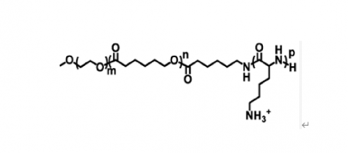 甲氧基聚乙二醇-聚己内酯-聚赖氨酸 mPEG-PCL-PLL