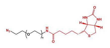 叠氮聚乙二醇生物素 N3-PEG-Biotin