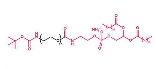 叔丁氧羰基聚乙二醇磷脂 Boc-NH-PEG-DSPE