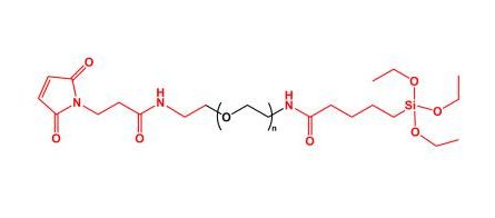 硅烷聚乙二醇马来酰亚胺 Si-PEG-MAL