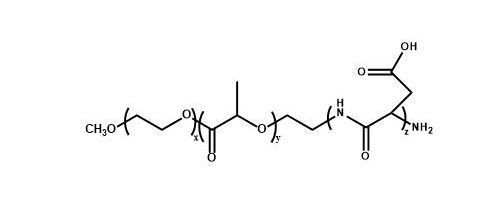 聚乙二醇-聚乳酸-聚天冬氨酸 mPEG-PLA-PAsp