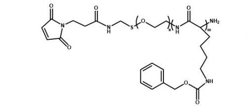 马来酰亚胺聚乙二醇聚赖氨酸苄酯 Mal-PEG-PZLL