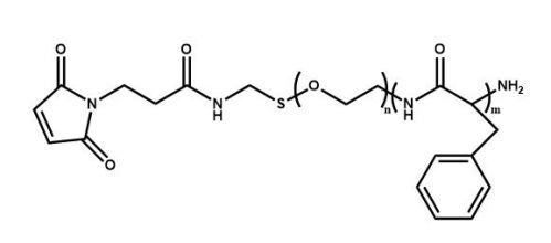 聚苯丙氨酸-聚乙二醇-马来酰亚胺，PPHE-PEG-MAL
