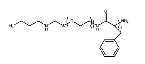 聚苯丙氨酸-聚乙二醇-叠氮，PPHE-PEG-N3