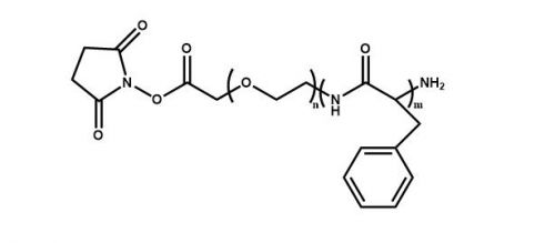 聚苯丙氨酸-聚乙二醇-活性酯，PPHE-PEG-NHS