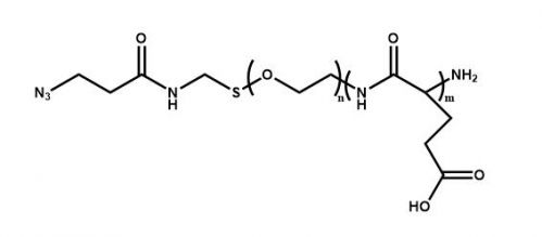 聚谷氨酸-聚乙二醇-叠氮，PGA-PEG-N3
