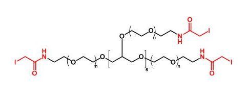 八臂聚乙二醇酰胺碘  8ARM-PEG-Iodide
