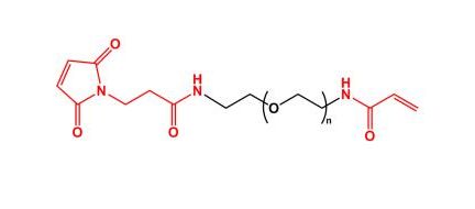 马来酰亚胺聚乙二醇丙烯酰胺 MAL-PEG-ACA