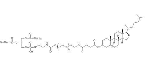 磷脂聚乙二醇胆固醇 DSPE-PEG-CLS