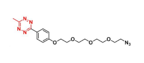 Methyltetrazine-PEG4-azide 甲基四嗪四乙二醇叠氮
