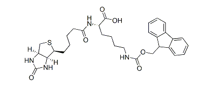 Fmoc-Lys(biotinyl)-OH