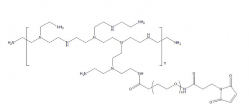 聚乙烯亚胺-聚乙二醇-马来酰亚胺，PEI-PEG-MAL
