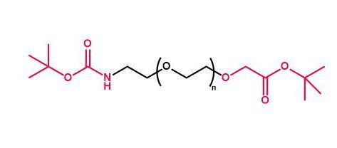 叔丁酯聚乙二醇叔丁氧羰基，tBuCOO-PEG-NH-Boc