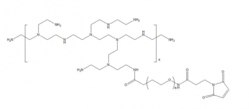 聚乙烯亚胺-聚乙二醇-马来酰亚胺，PEI-PEG-MAL