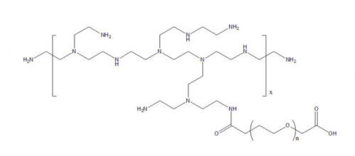 聚乙烯亚胺-聚乙二醇-羧基，PEI-PEG-COOH