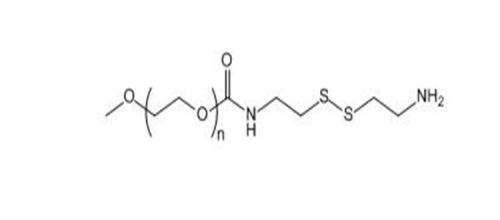 mPEG-SS-NH2, 甲氧基聚乙二醇-SS-胺
