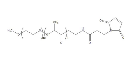 甲氧基聚乙二醇聚乳酸马来酰亚胺，mPEG-PLA-MAL
