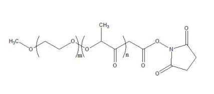甲氧基聚乙二醇聚乳酸活性酯，mPEG-PLA-NHS